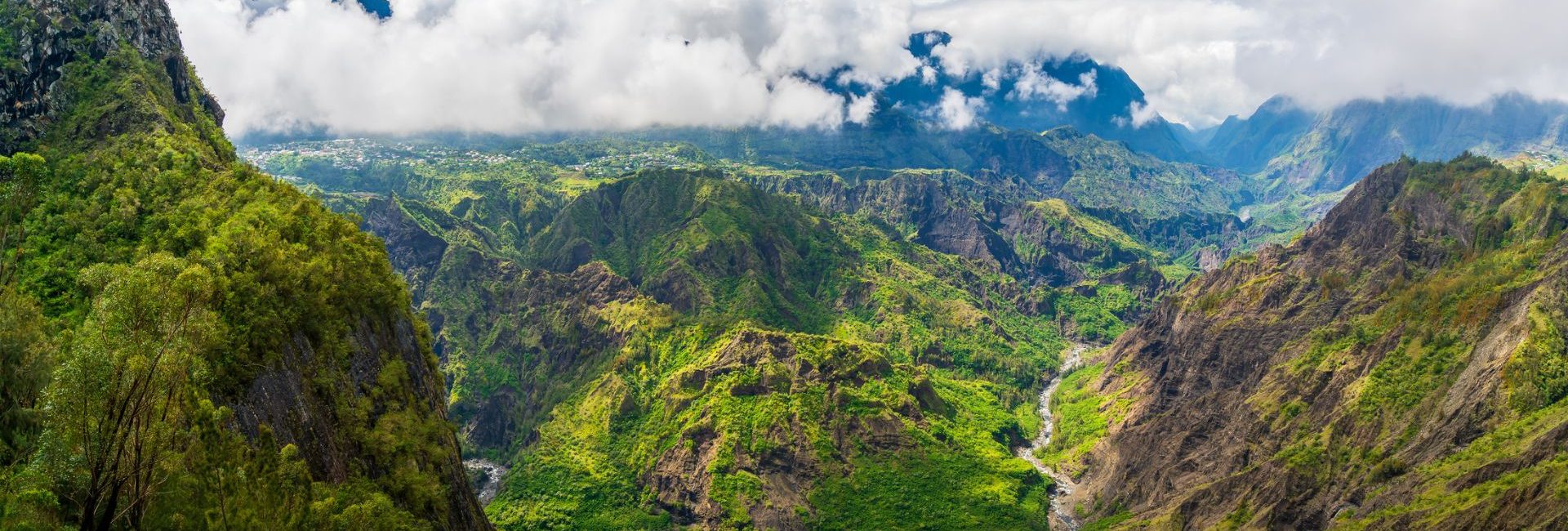 Grand raid la réunion paysage magnifique