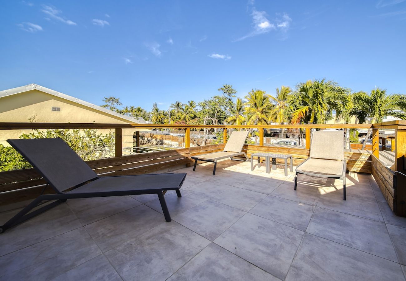 Terrasse sur l'île de la réunion