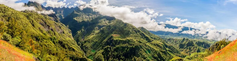 Vue piton des neiges la reunion